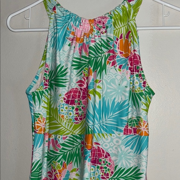 Tropical Sleeveless Dress - Picture 5 of 6